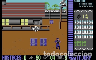 Videojuegos y consolas: Operation Wolf [Ocean Software] 1988 - Taito / Erbe Software [Commodore 64 C64] - Foto 6