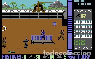 Videojuegos y consolas: Operation Wolf [Ocean Software] 1988 - Taito / Erbe Software [Commodore 64 C64] - Foto 7