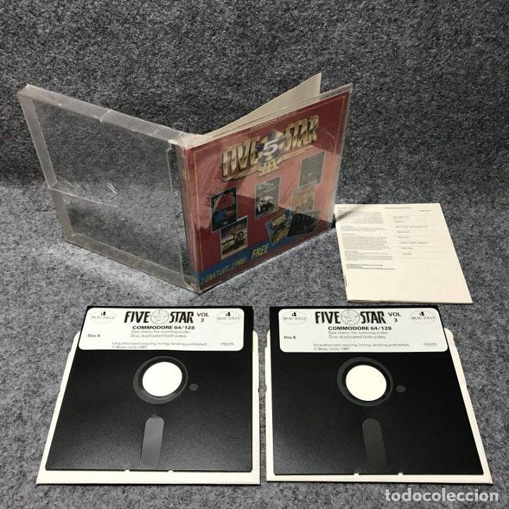 Videojuegos y consolas: FIVE STAR 5 VOL 3 DISK COMMODORE 64 - Foto 1