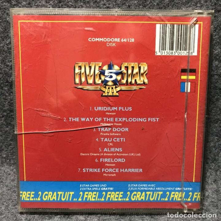 Videojuegos y consolas: FIVE STAR 5 VOL 3 DISK COMMODORE 64 - Foto 2
