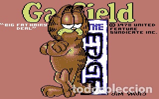 Videojuegos y consolas: Garfield [The Edge] Dro Soft [Commodore 64] C64 [edici&oacute;n espa&ntilde;ola] - Foto 3
