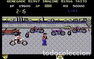 Videojuegos y consolas: Renegade [Imagine] 1987 Technos / Taito - Erbe Software [Commodore 64 C64] Wakelin - Foto 5