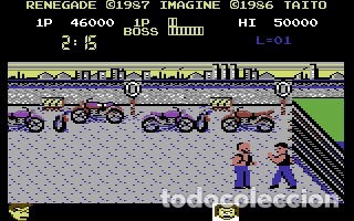 Videojuegos y consolas: Renegade [Imagine] 1987 Technos / Taito - Erbe Software [Commodore 64 C64] Wakelin - Foto 7