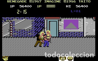 Videojuegos y consolas: Renegade [Imagine] 1987 Technos / Taito - Erbe Software [Commodore 64 C64] Wakelin - Foto 8