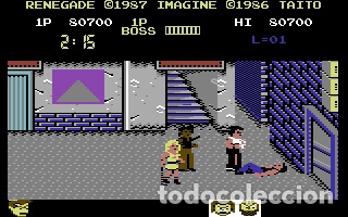 Videojuegos y consolas: Renegade [Imagine] 1987 Technos / Taito - Erbe Software [Commodore 64 C64] Wakelin - Foto 10