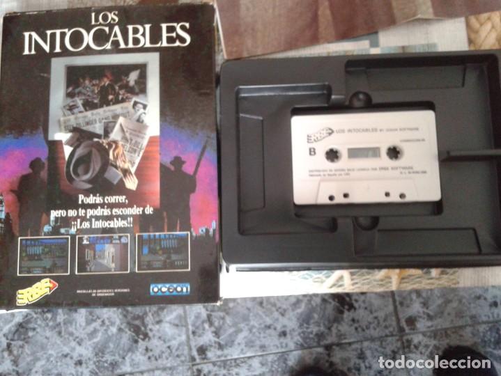 Videojuegos y consolas: JUEGO LOS INTOCABLES + INSTRUCCIONES COMMODORE 64 + POSTER-1989 ERBE OCEAN SOFTWARE - Foto 2