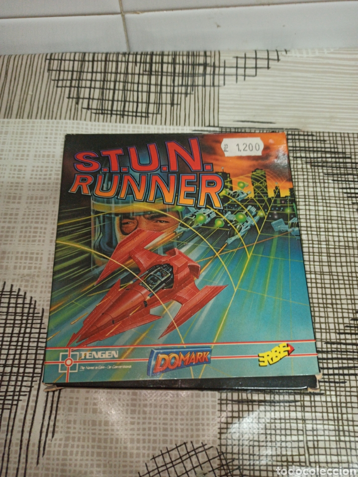 Videojuegos y consolas: Stunt runner commodore - Foto 1