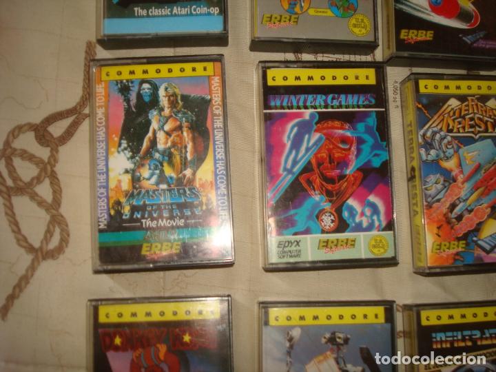 Videojuegos y consolas: lote 10 juegos commodore - Foto 3