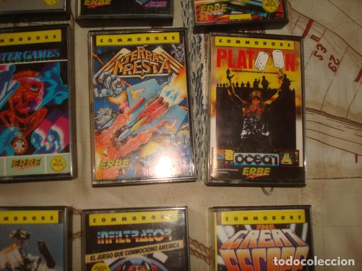 Videojuegos y consolas: lote 10 juegos commodore - Foto 4