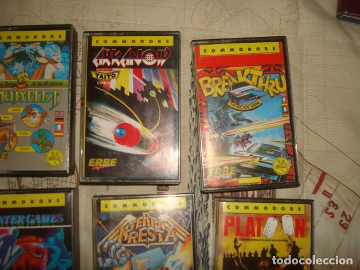 Videojuegos y consolas: lote 10 juegos commodore - Foto 6