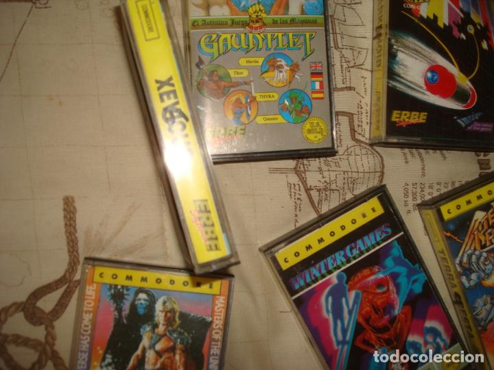 Videojuegos y consolas: lote 10 juegos commodore - Foto 8