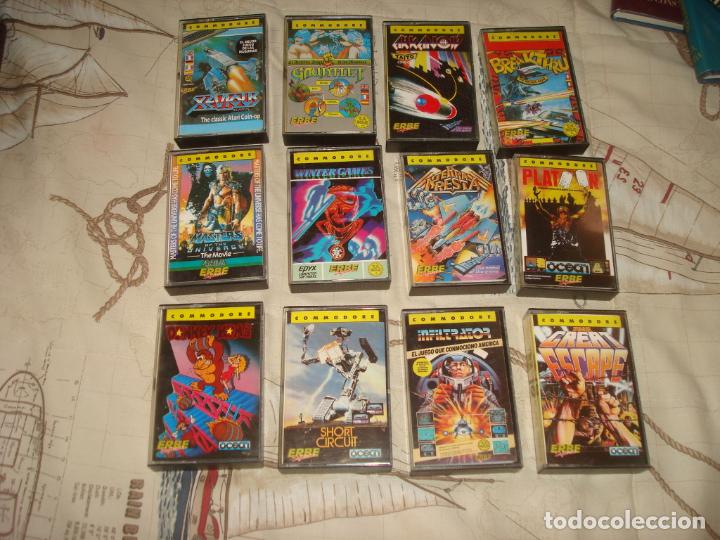 Videojuegos y consolas: lote 10 juegos commodore - Foto 1