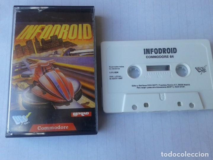 Videojuegos y consolas: INFODROID - CINTA COMMODORE 64 - Foto 1