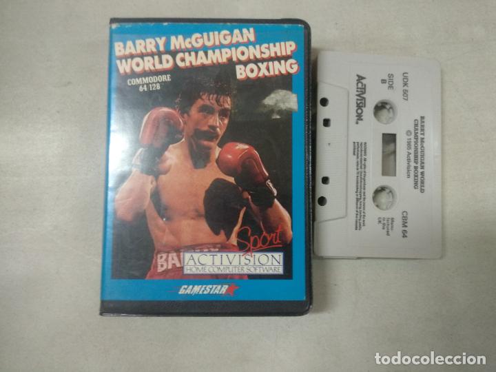 Videojuegos y consolas: Barry Macguigan world championship boxing - Commodore 64 - Foto 1