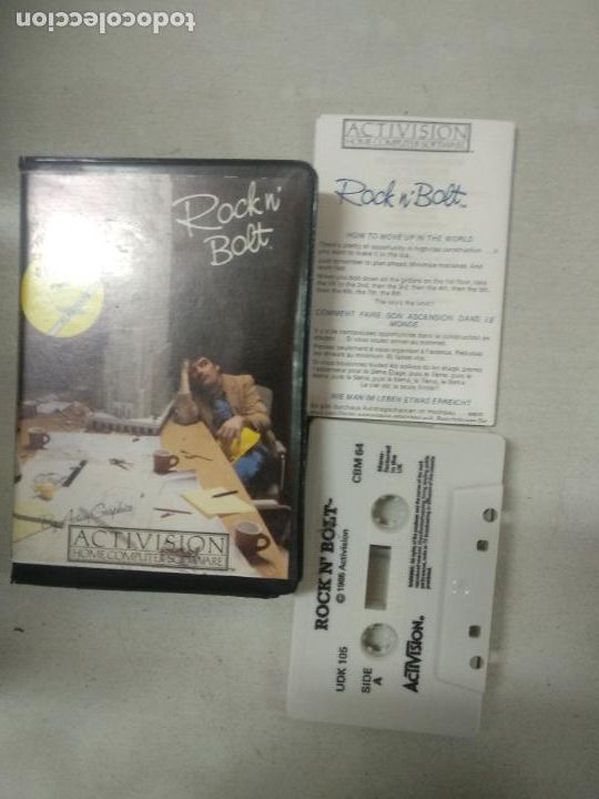 Videojuegos y consolas: Rock and bolt - Commodore 64 - Foto 1