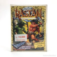 Videojuegos y Consolas: RASTAN C64 ITALIANO IMAGINE TAITO BARBARIAN JUEGO RETRO ORDENADOR COMMODORE 64 128 CBM C64 CASSETTE. Lote 219567130