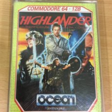 Videojuegos y Consolas: JUEGO VINTAGE PARA CBM COMMODORE 64 C64 - HIGHLANDER / LOS INMORTALES. OCEAN, 1986. Lote 220749791