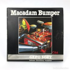 Videojuegos y Consolas: MACADAM BUMPER - GEP SOFT ERE INFORMATIQUE PINBALL JUEGO DISCO COMMODORE 64 128 DISK C64 DISKETTE 5¼. Lote 230258940