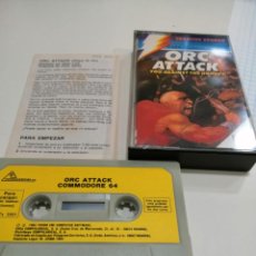 Videojuegos y Consolas: ORC ATTACK - JUEGO COMMODORE 64 C64 COMPLETO - COMPULOGICAL 1984 - EXCELENTE ESTADO. Lote 231189005