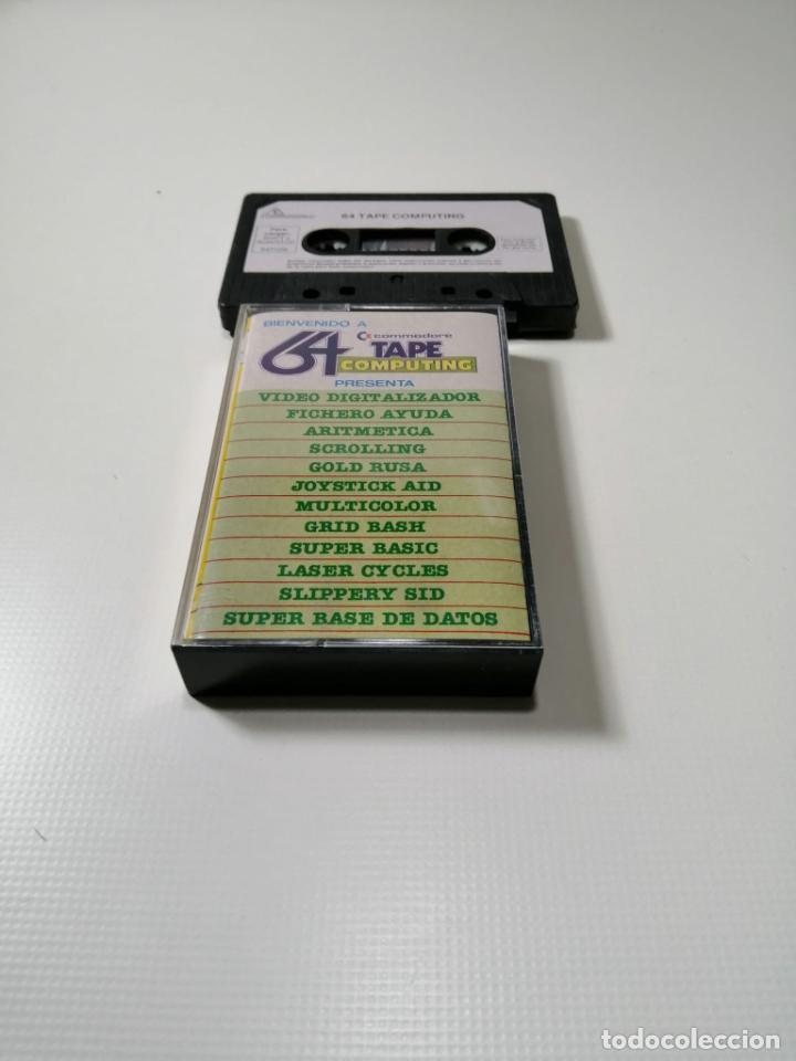 Videojuegos y consolas: TAPE COMPUTING - JUEGO COMMODORE 64 C64 COMPLETO - EXCELENTE ESTADO - Foto 1