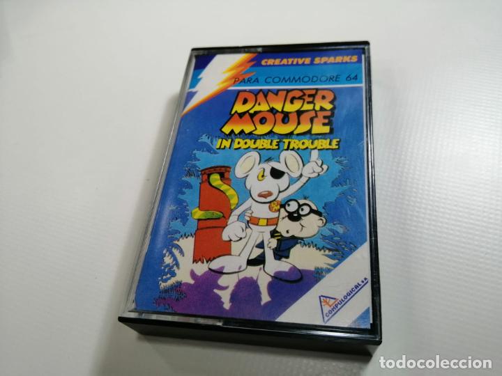 Videojuegos y consolas: DANGER MOUSE - JUEGO COMMODORE 64 C64 COMPLETO - CREATIVE SPARKS 1984 - EXCELENTE ESTADO - Foto 1