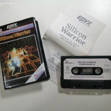 Videojuegos y Consolas: SILICON WARRIOR - JUEGO COMMODORE 64 C64 COMPLETO - EPIX INC. 1984 - EXCELENTE ESTADO. Lote 231405480