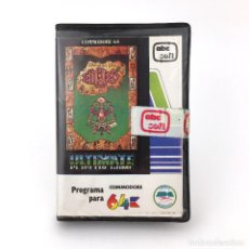 Videojuegos y Consolas: ENTOMBED ESTUCHE ABC SOFT ULTIMATE PLAY THE GAME 1985 JUEGO EGIPTO CBM COMMODORE 64 128 C64 CASSETTE. Lote 231956665