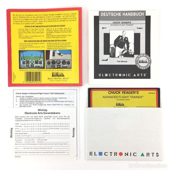 Videojuegos y consolas: CHUCK YEAGER&acute;S ADVANCED FLIGHT TRAINER Edward Lerner AVIONES C64 DISK CBM COMMODORE 64 128 DISKETTE - Foto 2