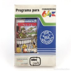 Videojuegos y Consolas: DICTATOR EDICION ABC SOFT ESPAÑA DK´TRONICS RAREZA CARPETA RITIMBA CBM COMMODORE 64 128 C64 CASSETTE