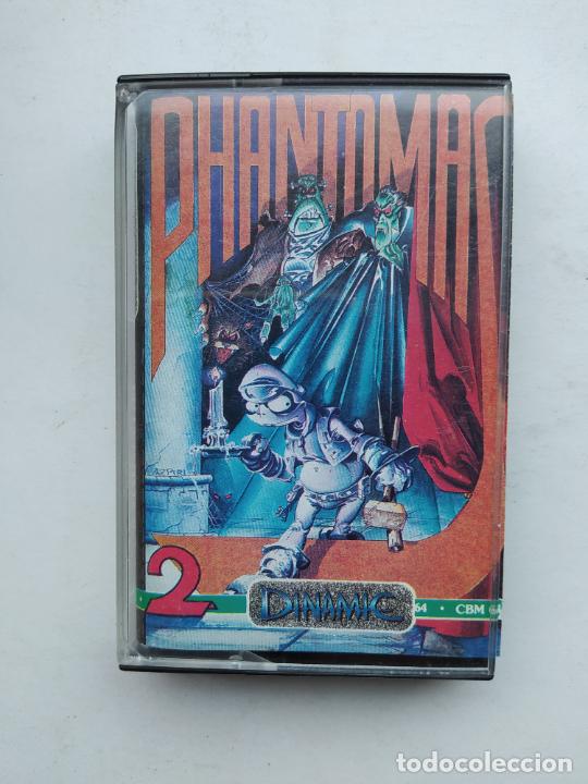 Videojuegos y consolas: PHANTOMAS 2 DINAMIC SOFTWARE. COMMODORE. TDKCST10 - Foto 1