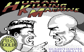 Videojuegos y consolas: HKM - HUMAN KILLING MACHINE - [US GOLD] 1989 - Erbe Software [Commodore 64 C64] - Foto 7