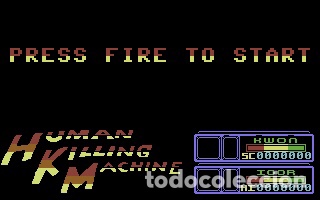 Videojuegos y consolas: HKM - HUMAN KILLING MACHINE - [US GOLD] 1989 - Erbe Software [Commodore 64 C64] - Foto 8