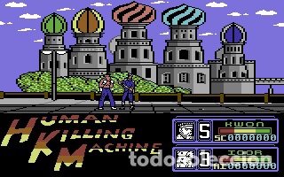 Videojuegos y consolas: HKM - HUMAN KILLING MACHINE - [US GOLD] 1989 - Erbe Software [Commodore 64 C64] - Foto 9