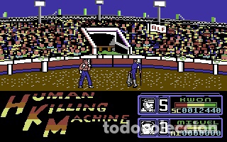 Videojuegos y consolas: HKM - HUMAN KILLING MACHINE - [US GOLD] 1989 - Erbe Software [Commodore 64 C64] - Foto 12