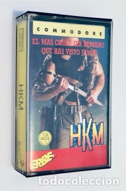 Videojuegos y consolas: HKM - HUMAN KILLING MACHINE - [US GOLD] 1989 - Erbe Software [Commodore 64 C64] - Foto 1