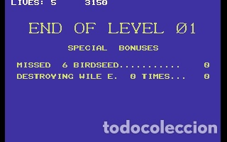 Videojuegos y consolas: Corre Caminos (Road Runner) [US Gold] 1987 - ATARI Games - Erbe Software [Commodore 64 C64] Coyote - Foto 10