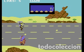 Videojuegos y consolas: Corre Caminos (Road Runner) [US Gold] 1987 - ATARI Games - Erbe Software [Commodore 64 C64] Coyote - Foto 15