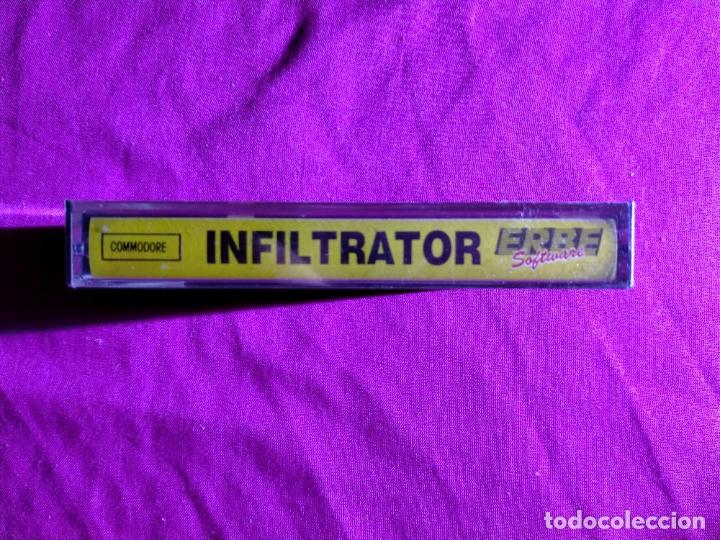 Videojuegos y consolas: INFILTRATOR - CINTA CASETE JUEGO COMMODORE - PRECINTADA - Foto 3