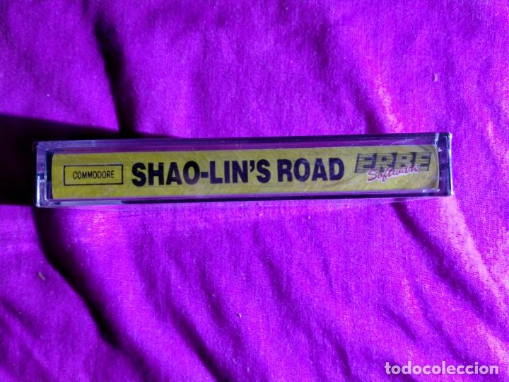Videojuegos y consolas: SHAO-LINS ROAD - CINTA CASETE JUEGO COMMODORE - PRECINTADA - Foto 3