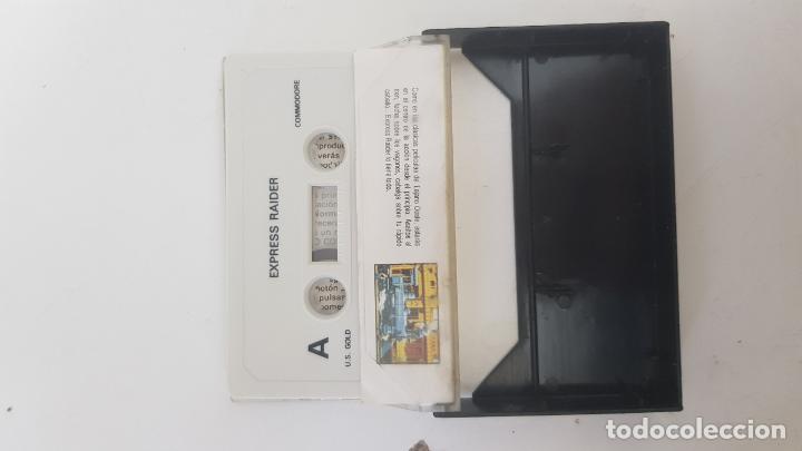 Videojuegos y consolas: Express Raider - Commodore 64, ERBE, U.S Gold, Dataeast, 1987 (Funcionando) - Foto 3