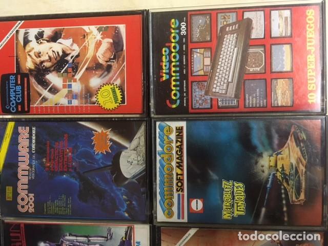 Videojuegos y consolas: Lote de 12 cintas cassette juegos y software COMMODORE - Foto 5