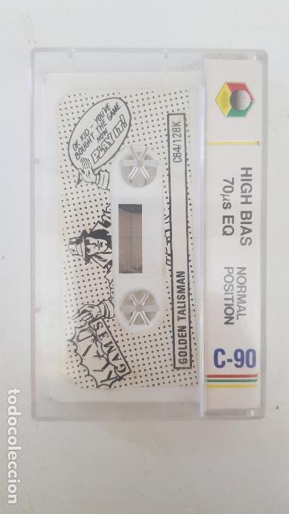 Videojuegos y consolas: 2 cintas de juegos de Commodore 64, Golden Talisman y Ninja (Funcionando) - Foto 5