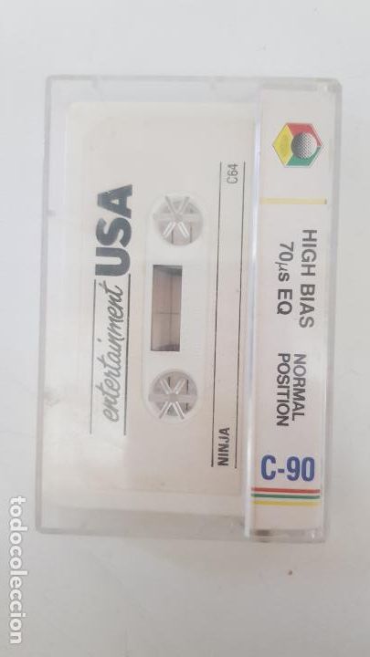 Videojuegos y consolas: 2 cintas de juegos de Commodore 64, Golden Talisman y Ninja (Funcionando) - Foto 6