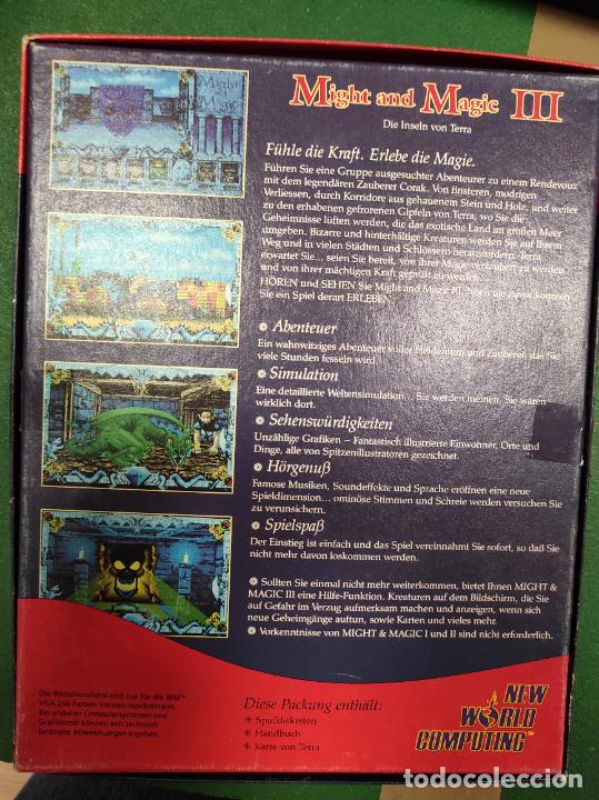 Videojuegos y consolas: Might and Magic III-Isles of Terra - Commodore - Version alemana - Foto 2