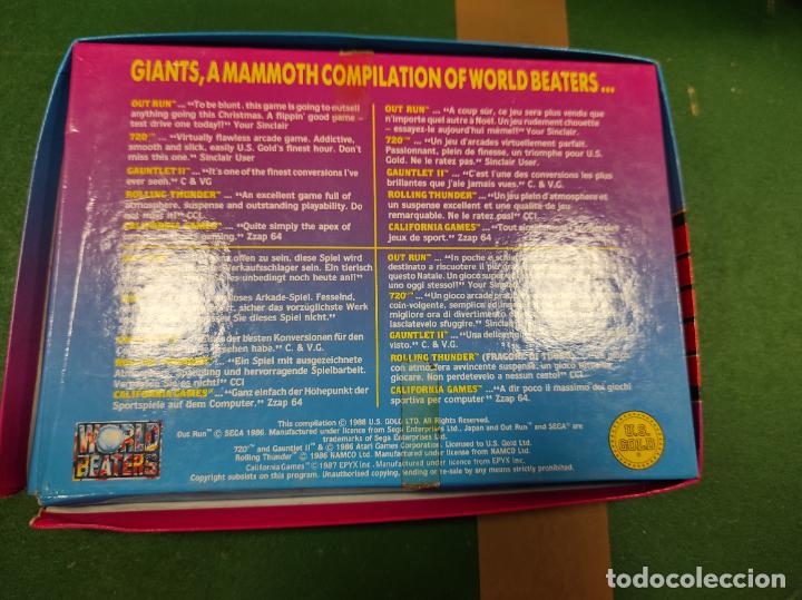 Videojuegos y consolas: Giants pack - California games rolling thunder Gauntlet - Commodore - Foto 3