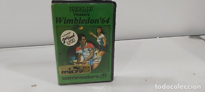 Videojuegos y consolas: ANTIGUO JUEGO PARA COMMODORE WIMBLEDON 64 - Foto 1