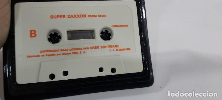Videojuegos y consolas: ANTIGUO JUEGO PARA COMMODORE SUPER ZAXXON - Foto 3