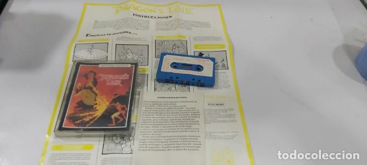 Videojuegos y consolas: ANTIGUO JUEGO PARA COMMODORE DRAGONS LAIRS - Foto 5