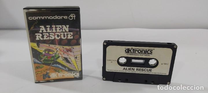 Videojuegos y consolas: ANTIGUO JUEGO PARA COMMODORE ALIENS RESCUE - Foto 1