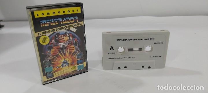 Videojuegos y consolas: ANTIGUO JUEGO PARA COMMODORE INFILTRATOR - Foto 1